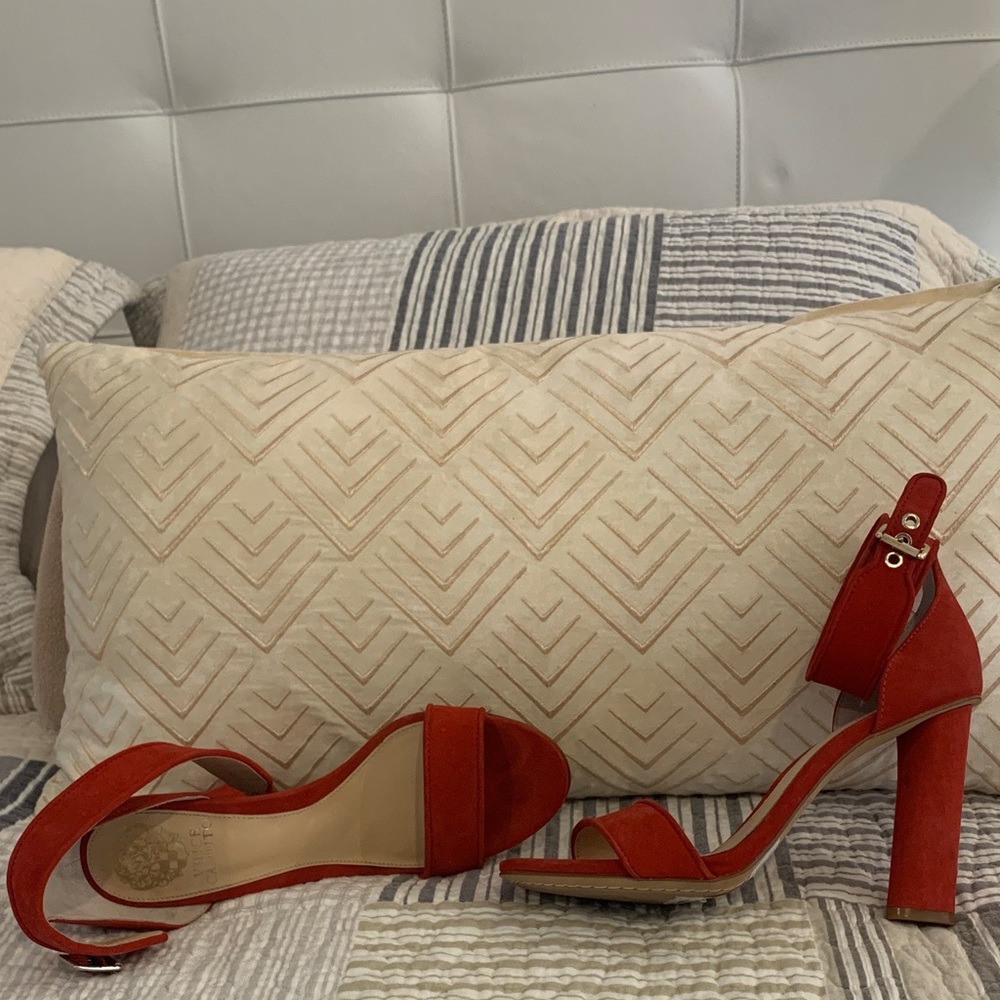 Red Heeled Sandals- Vince Camuto